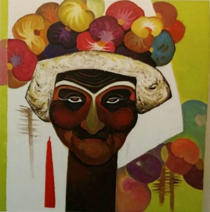 Gi&agrave; Chăm qua g&oacute;c nh&igrave;n của họa sỹ Cao Thị Được. Ảnh: BTC