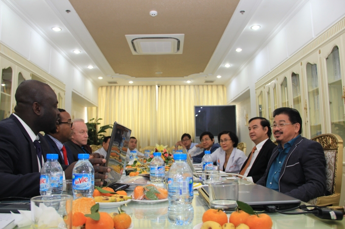 Quang cảnh buổi tọa đ&agrave;m