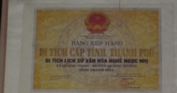 Trăn trở con đường xẻ đôi khu di tích cấp tỉnh