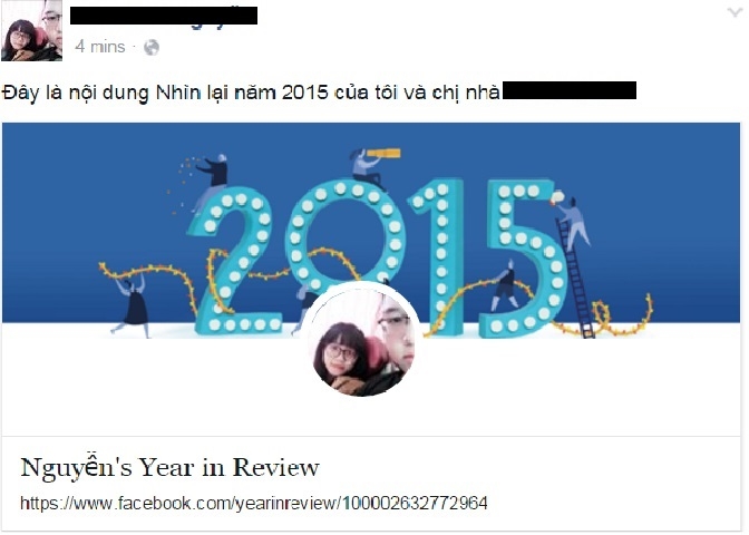 Người d&ugrave;ng tỏ ra v&ocirc; c&ugrave;ng th&iacute;ch th&uacute; với t&iacute;nh năng mới Year in Review