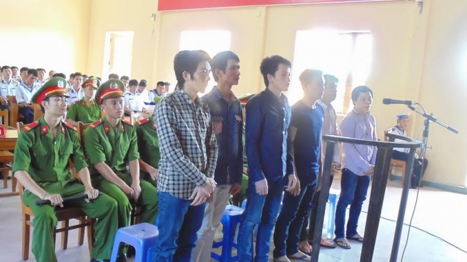 C&aacute;c bị c&aacute;o tại t&ograve;a