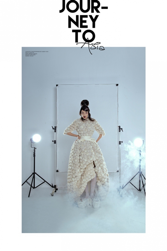 Gương mặt lạnh, đ&ocirc;i mắt thất thần đầy cuốn h&uacute;t l&agrave; điểm mạnh trong phong c&aacute;ch của Ch&agrave; Mi