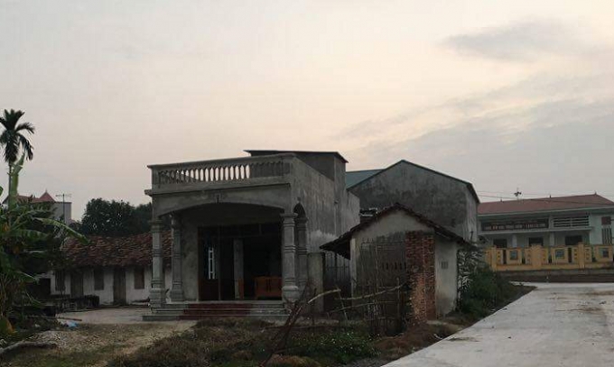 Ng&ocirc;i nh&agrave; nơi xảy ra sự việc.