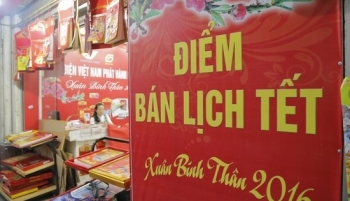 Thị trường lịch tết 2016: “Tung” nhiều mẫu mới nhưng vẫn ế