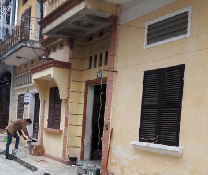 Ng&ocirc;i nh&agrave; nơi xảy ra sự việc.