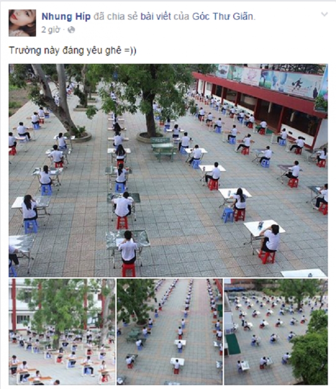 Những h&igrave;nh ảnh xuất hiện tr&ecirc;n Facebook từ s&aacute;ng nay 25/12.