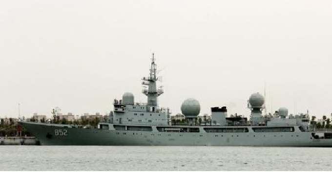 T&agrave;u trinh s&aacute;t &nbsp;Haiwangxing&nbsp;của Trung Quốc. (Ảnh: PLA)