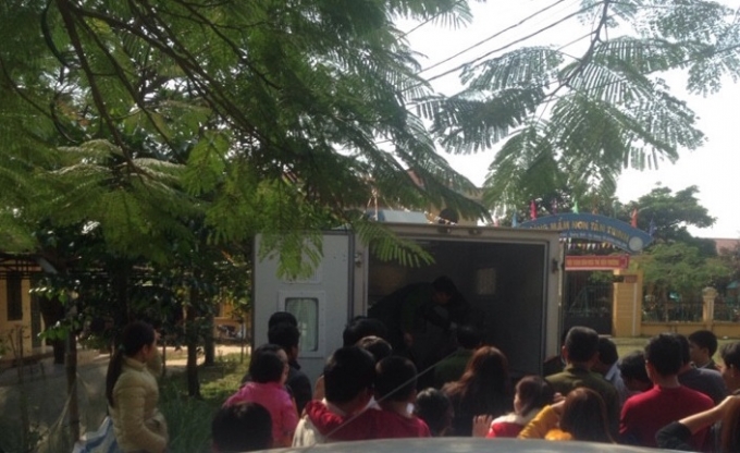 Hiện lực lượng chức năng đ&atilde; bắt giữ nghi phạm.