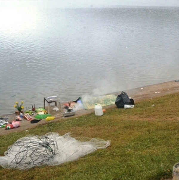 Thi thể anh Sơn đ&atilde; được t&igrave;m thấy sau 4 ng&agrave;y t&igrave;m kiếm.