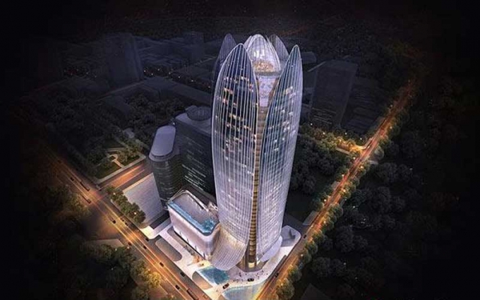 Phối cảnh của si&ecirc;u dự &aacute;n Lavenue Crown.