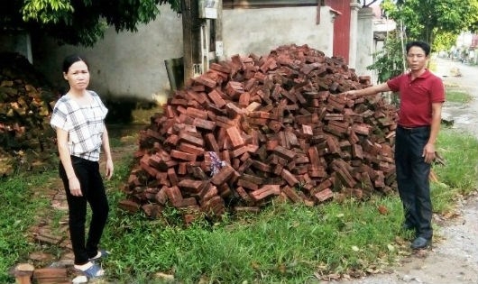 Bị c&aacute;o Hiền tại hiện trường vụ &aacute;n.