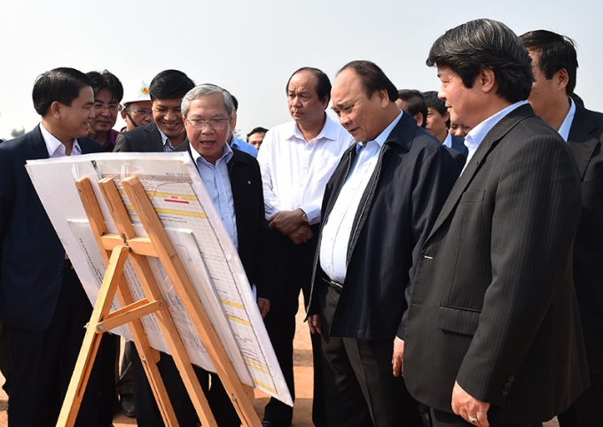 Thủ tướng thị s&aacute;t n&uacute;t giao IC7 nối Th&agrave;nh phố Việt Tr&igrave; tỉnh Ph&uacute; Thọ với đường cao tốc Nội B&agrave;i &ndash; L&agrave;o Cai.