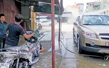 Điểm báo ngày 5/12/2016: Cơ sở rửa xe ngơ ngác quy định nộp phí nước thải