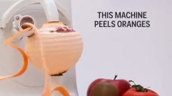 Với khoa học công nghệ, gọt hoa quả chưa bao giờ dễ hơn