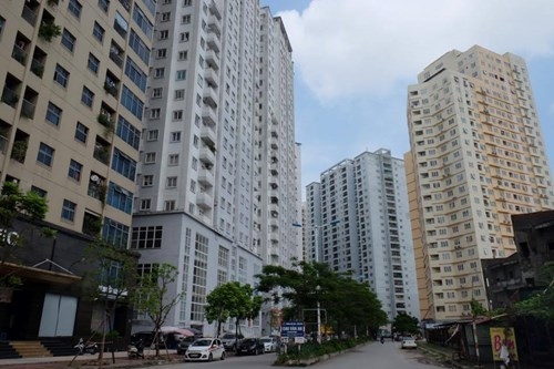 T&ograve;a nh&agrave;&nbsp;CT5 A-B v&agrave; CT6 chưa nghiệm thu PCCC nhưng đ&atilde; được đưa v&agrave;o sử dụng nhiều năm nay. Ảnh: Trần Ho&agrave;ng.