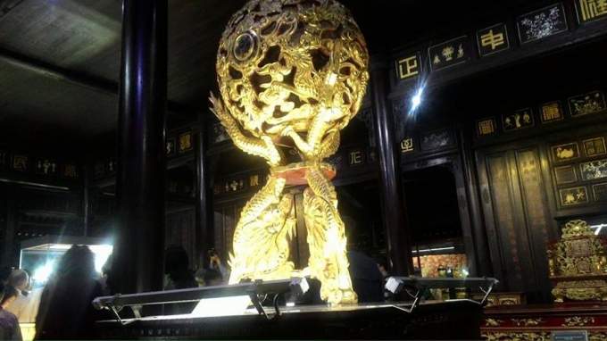 Bảo vật Ho&agrave;ng cung triều Nguyễn trở về cố đ&ocirc; Huế