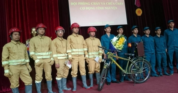 Sau vụ cháy karaoke 68: Phường Dịch Vọng Hậu tăng cường thêm Đội PCCC cơ động tình nguyện