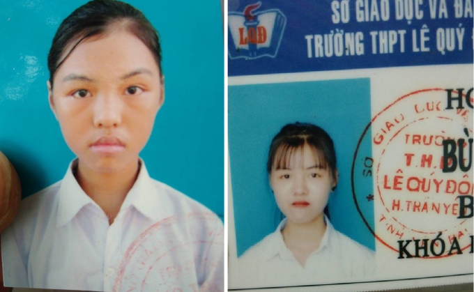 Nữ sinh B&ugrave;i Thị Thu. (Ảnh: Gia đ&igrave;nh cung cấp).