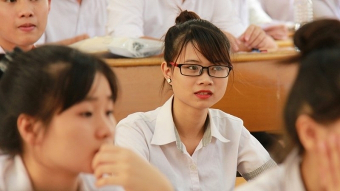 Th&iacute; sinh dự thi kỳ thi THPT quốc gia 2016. Ảnh: L&ecirc; Văn