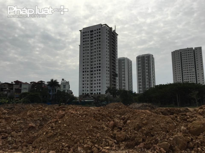 Diện t&iacute;ch 614m2 đất nh&agrave; b&agrave; H&ograve;a đ&atilde; bị cưỡng chế.