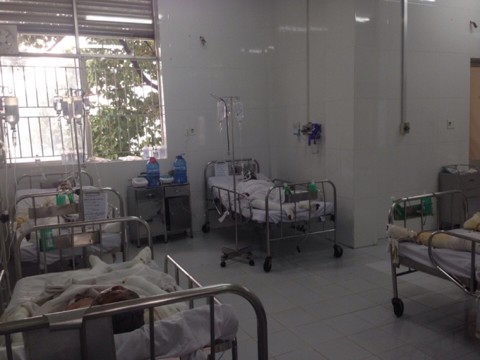 Cả 4 nạn nh&acirc;n đều bị bỏng rất nặng.