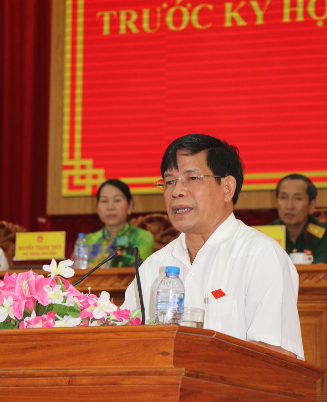 &Ocirc;ng Huỳnh Minh Chắc - Ảnh: TTXVN