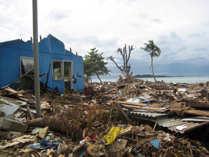 Cư d&acirc;n đảo Solomon vẫn c&ograve;n bị &aacute;m ảnh sau vụ động đất kinh ho&agrave;ng v&agrave;o năm 2007 khiến &iacute;t nhất 50 người chết v&agrave; h&agrave;ng chục người mất t&iacute;ch