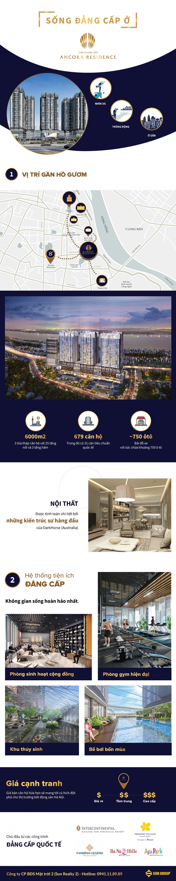 Sun Grand City Ancora Residence xứng đáng là đi&ecirc;̉m đ&ecirc;́n an cư lý tưởng giữa lòng thủ đ&ocirc;.