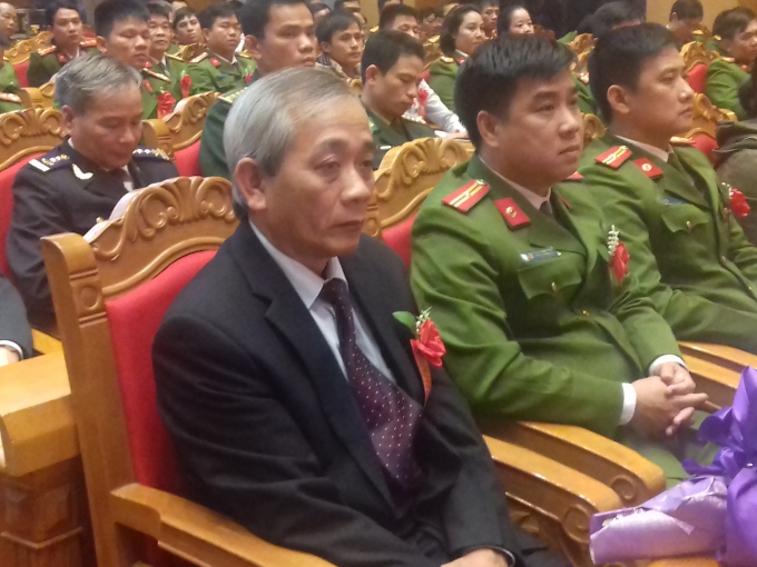 &Ocirc;ng B&ugrave;i Minh Đạo - bố liệt sĩ B&ugrave;i Quốc Đại - C&ocirc;ng an tỉnh Ho&agrave; B&igrave;nh đ&atilde; hy sinh.