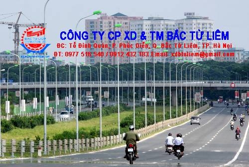 Giao diện của C&ocirc;ng ty&nbsp;Cổ phần X&acirc;y dựng v&agrave; Thương mại Bắc Từ Li&ecirc;m