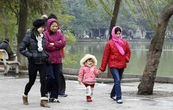 H&agrave; Nội từ đ&ecirc;m 14/12 trời chuyển r&eacute;t với nhiệt độ thấp nhất phổ biến 15-17oC.