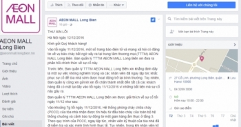 Aeon Maill Long Bien xin lỗi khách hàng về sự cố PCCC tại tòa nhà