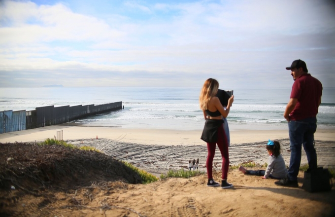 Ảnh những người tập trung tại