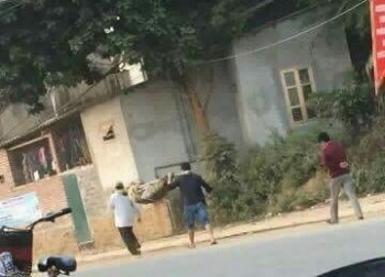 Hòa Bình: Bó chiếu, khiêng thi thể bệnh nhận bằng đòn tre từ bệnh viện về nhà