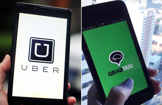 Uber v&agrave; GrabTaxi đang cạnh tranh khốc liệt tại thị trường ch&acirc;u &Aacute; n&oacute;i chung, v&agrave; Đ&ocirc;ng Nam &Aacute; n&oacute;i ri&ecirc;ng