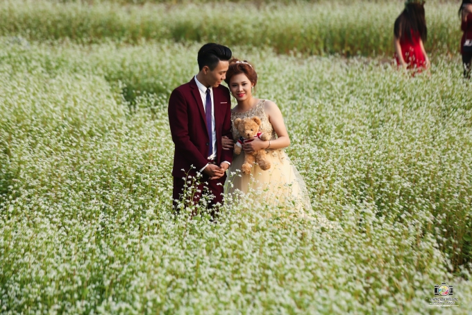 Kh&ocirc;ng những c&aacute;c bạn trẻ m&agrave; c&aacute;c cặp đ&ocirc;i cũng chọn địa điểm n&agrave;y để chụp ảnh cưới.