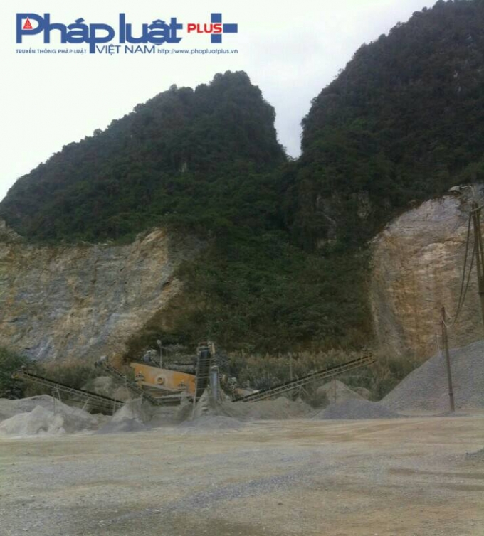 Mỏ đá Y&ecirc;n Lĩnh thu&ocirc;̣c C&ocirc;ng ty c&ocirc;̉ ph&acirc;̀n xi măng Tuy&ecirc;n Quang, hi&ecirc;̣n trường của nhi&ecirc;̀u vụ tai nạn lao động.