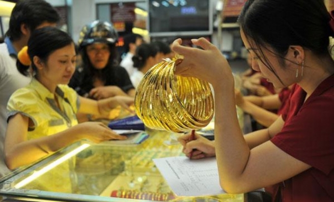 Gi&aacute; v&agrave;ng SJC 9999 ng&agrave;y 16/12 giảm mạnh. Nguồn: Internet.