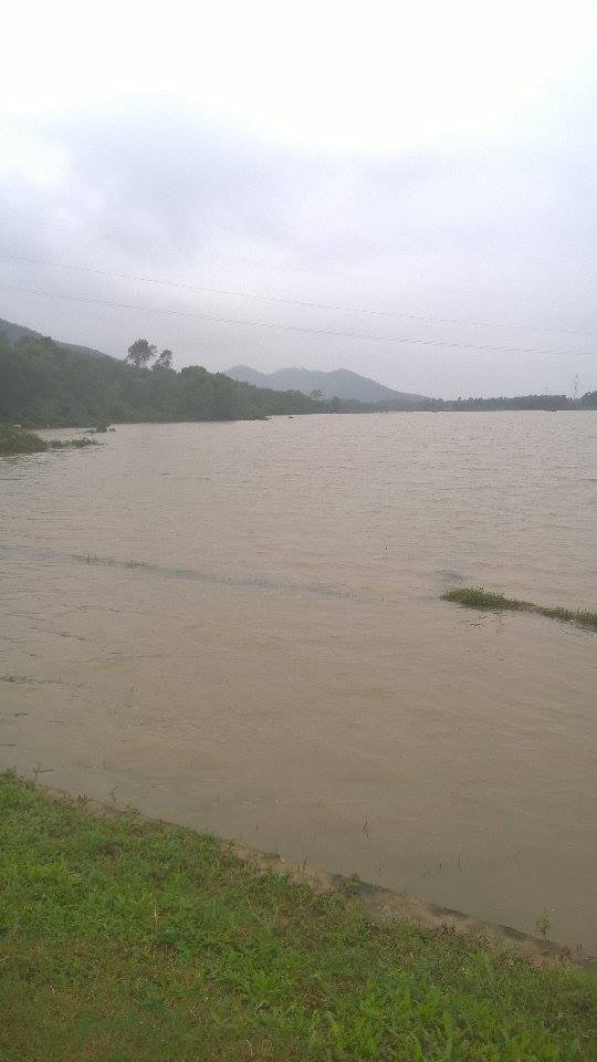 Hiện trường nơi xảy ra vụ việc.