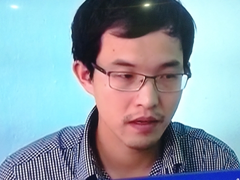 Đối tượng Nguyễn Danh Dũng bị khởi tố v&agrave; bắt tạm giam với h&agrave;nh vi đăng tải clip b&ocirc;i xấu l&atilde;nh đạo Đảng, Nh&agrave; nước. (Ảnh: C&ocirc;ng an Thanh H&oacute;a cung cấp)