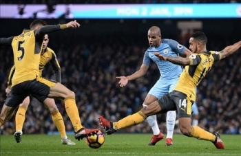 Man City vs Arsenal: Thất bại cay đắng