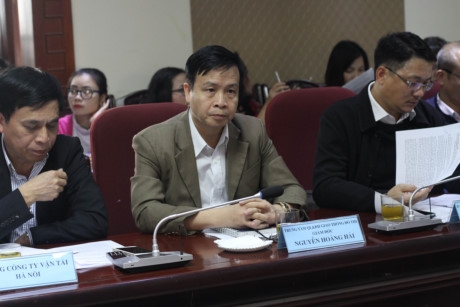 &Ocirc;ng Nguyễn Ho&agrave;ng Hải cho biết mỗi giờ bu&yacute;t nhanh sẽ vận chuyển được 1.800 h&agrave;nh kh&aacute;ch. Ảnh:&nbsp;Văn Chương.