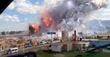 Nổ chợ pháo hoa Mexico, 27 người thiệt mạng