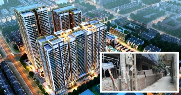 Bản tin Bất động sản Plus: Dự án Imperia Garden xây bể phốt nổi gần bằng tầng 1 nhà dân