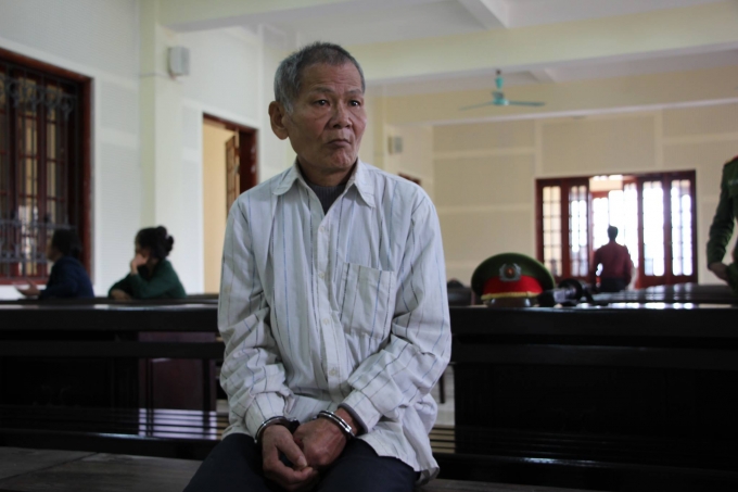 Bị c&aacute;o Nguyễn Văn Đ&agrave;o tại phi&ecirc;n x&eacute;t xử ng&agrave;y 22/12.