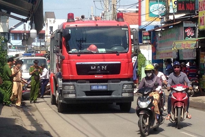 Hiện trường vụ tai nạn giao th&ocirc;ng. Ảnh:&nbsp;L&ecirc; Trai.