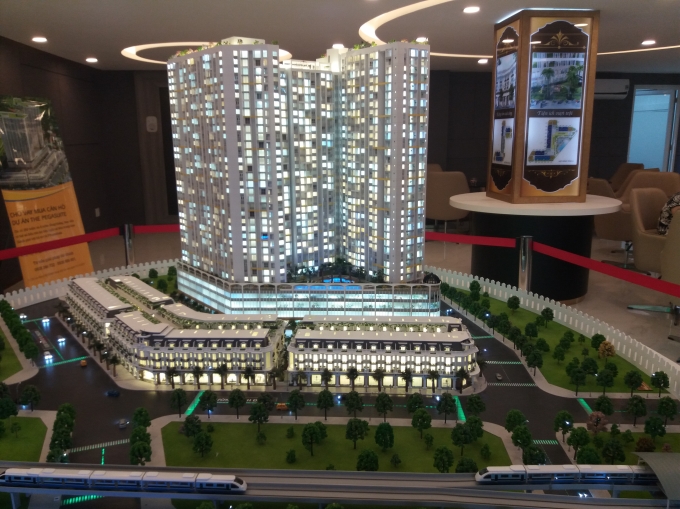 Phối cảnh mẫu to&agrave;n bộ dự &aacute;n The Pegasuite quận 8.