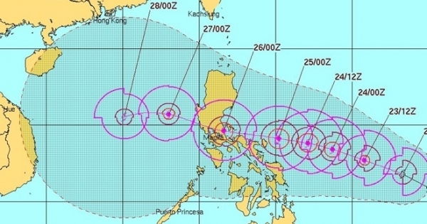 Cập nhật mới nhất về cơn bão Nock-ten