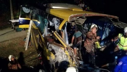 Hiện trường vụ tai nạn kinh ho&agrave;ng.&nbsp;