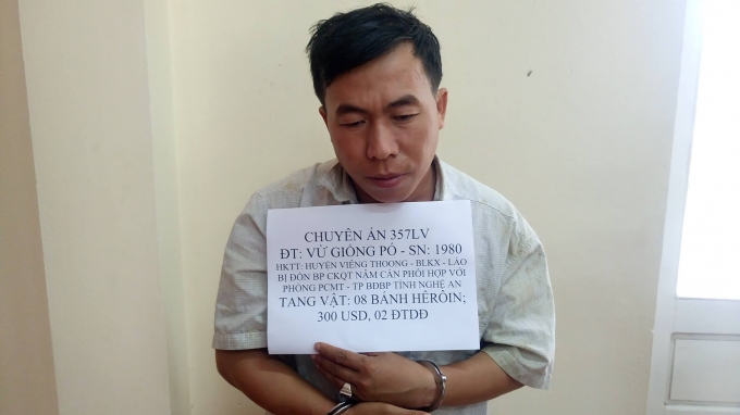 Đối tượng P&oacute; tại cơ quan điều tra.